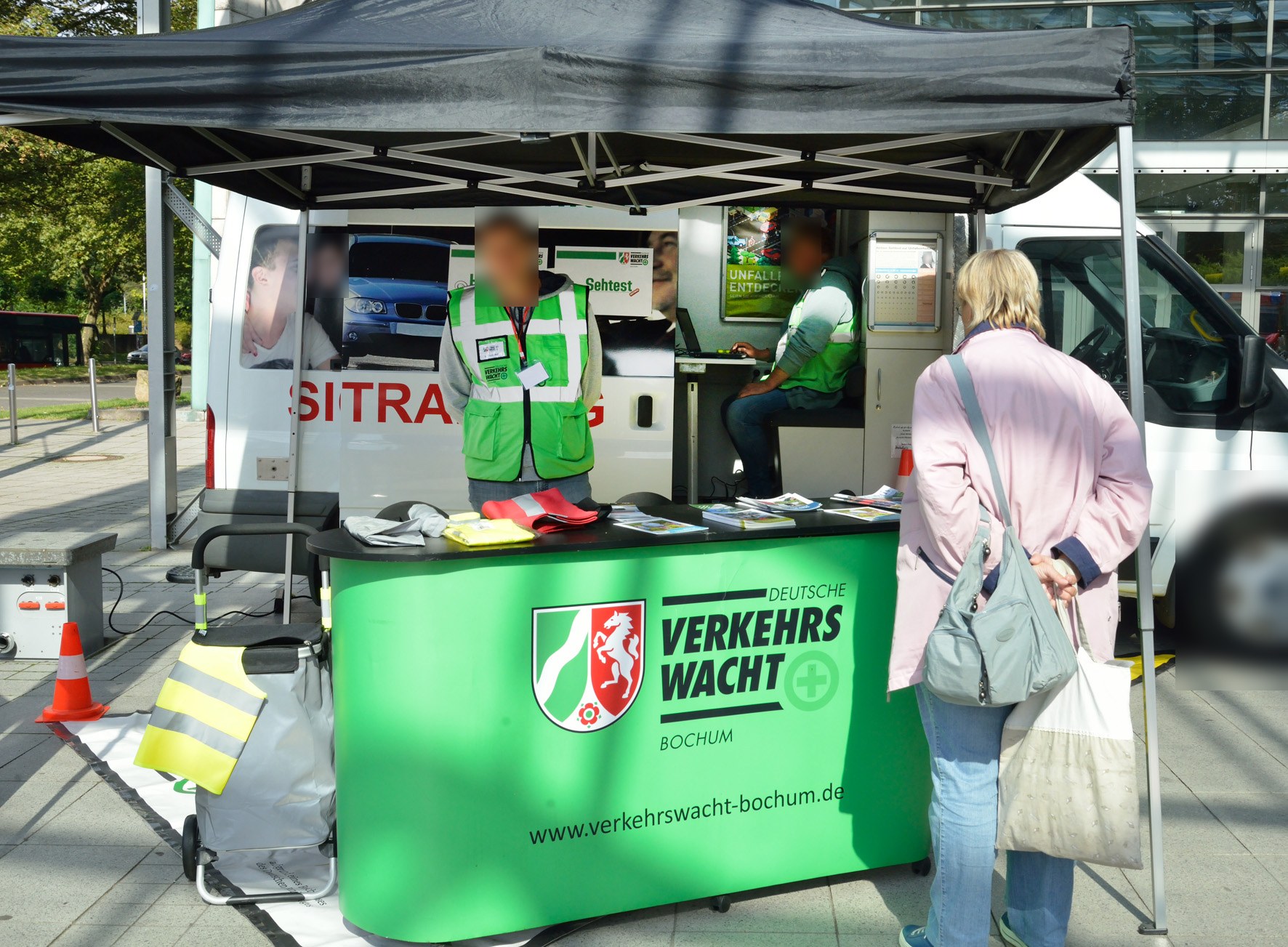 Seh- und Reaktionstests der Verkehrswacht Bochum